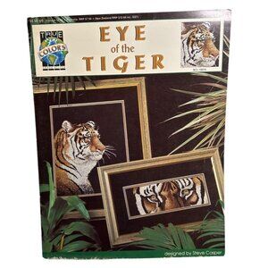Eye Of The Tiger Cross-Stitch Pattern By True Colors International